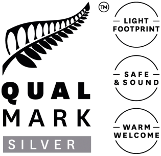 New Zealand Tourism Qualmark Silver Award